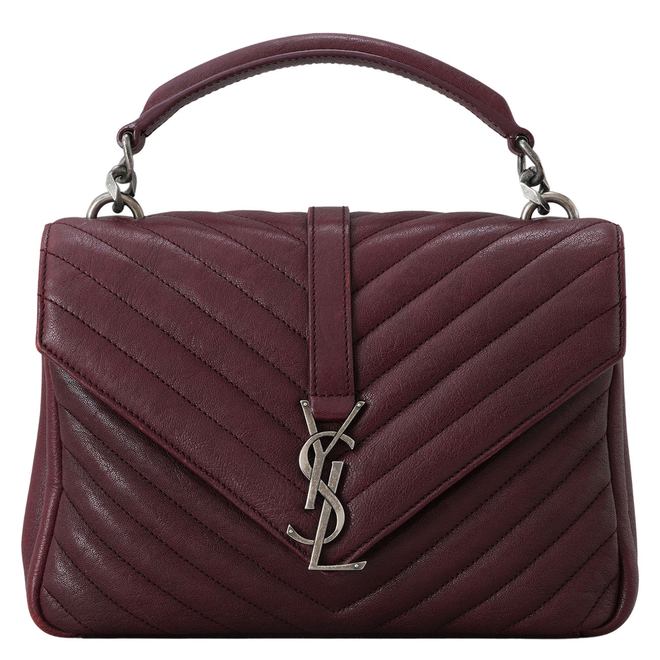 YVES SAINT LAURENT(USED)생로랑 컬리지 체인 숄더백